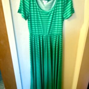 Size S LuLaRoe Riley midi dress